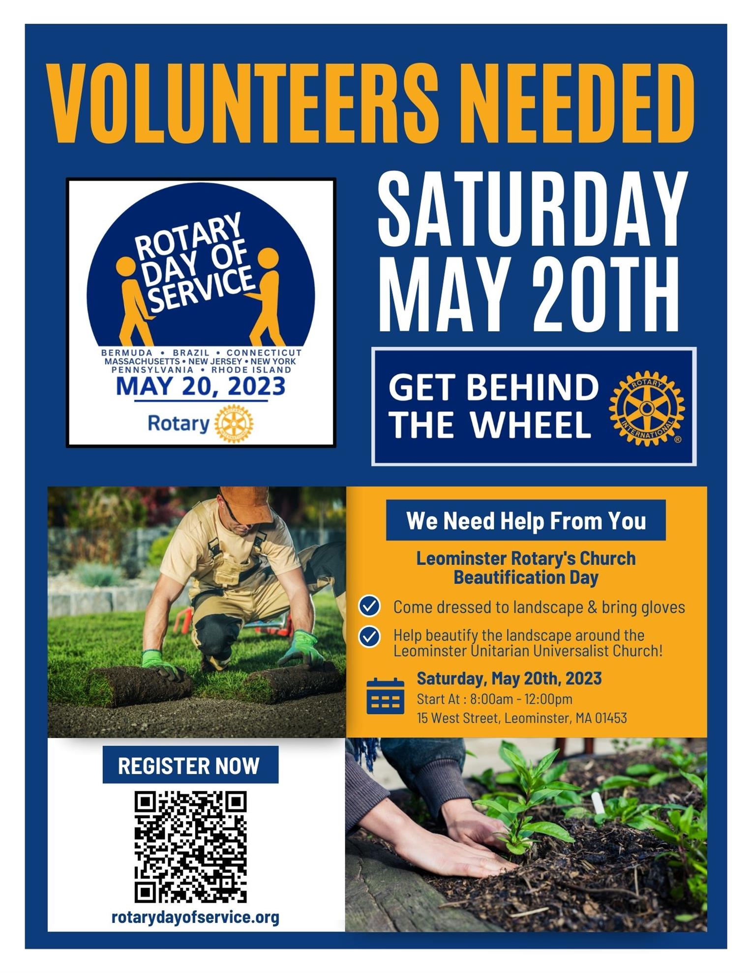 Day of Service Rotary District 7910
